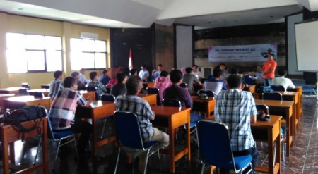 Dukung Pemerintah Kabupaten Bogor, Pelatihan Teknisi AC Salah Satunya.