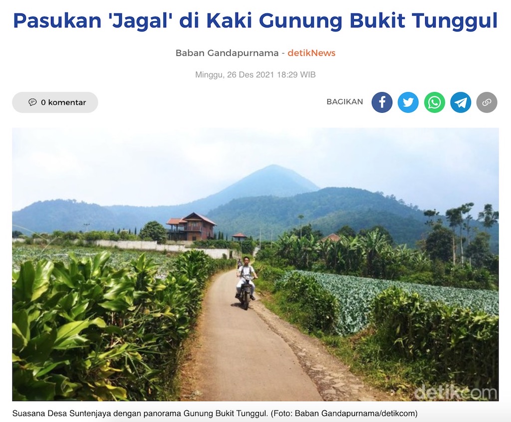 Pasukan 'Jagal' di Kaki Gunung Bukit Tunggul