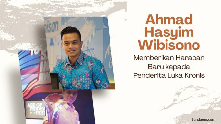 Ahmad Hasyim Wibisono, Memberikan Harapan Baru kepada Penderita Luka Kronis
