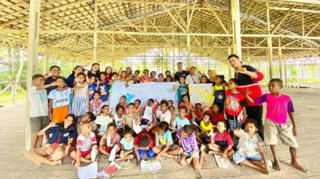 Papua Future Project: Ruang Belajar Inklusif, Sahabat Anak-anak di Pulau Mansinam