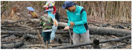 Franly Aprilano Oley Si Penjaga Hutan yang Memanfaatkan Sumberdaya Alam Berbasis Kearifan Lokal