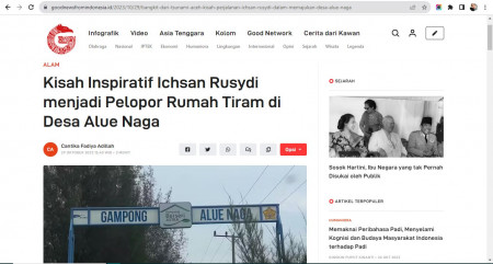 Kisah Inspiratif Ichsan Rusydi menjadi Pelopor Rumah Tiram di Desa Alue Naga