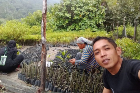 David Hidayat: Misi Penyelamatan Mangrove dan Terumbu Karang di Sumbar